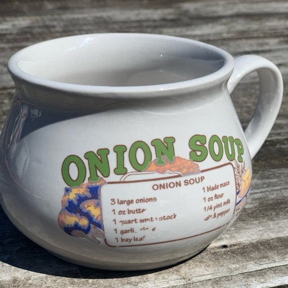 Onion soup recipe mug 12 oz - Picture 3 of 6